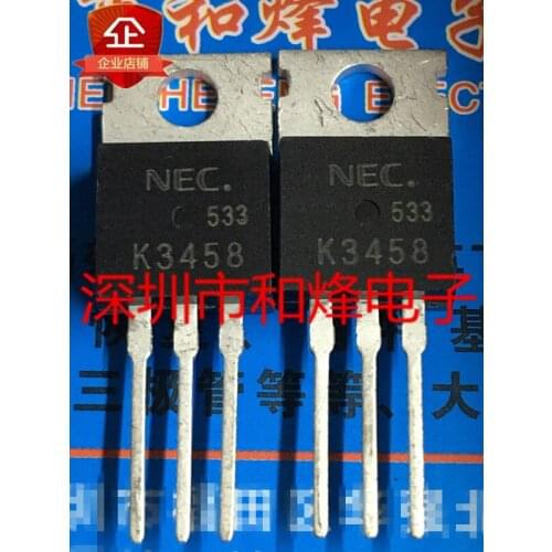 100% New&original K3458 2SK3458 TO-220 800V 6A