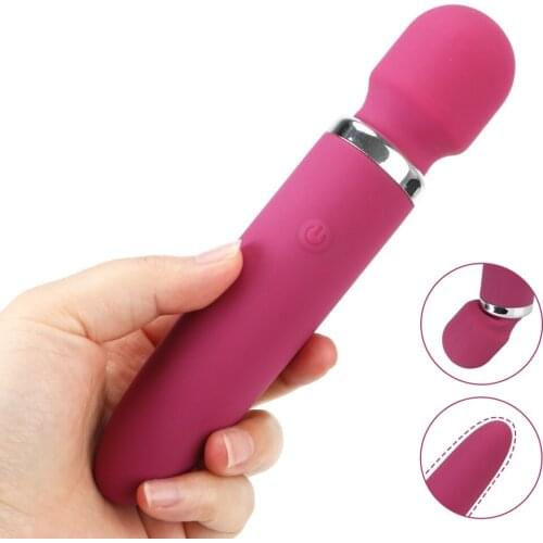 17cm Wand Vibrators Dildos For Women Anal Plug Nipple Clitoris Stimulator Female Sex Toys Adults Goods Couple Tools Erotic Shop