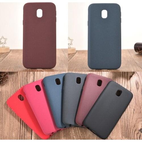 2Pcs For Samsung J5 2017 J530F Silicone Case Colored Plush Matte Silicon TPU Gel Soft Back Cover Case for Samsung Galaxy J5 2017