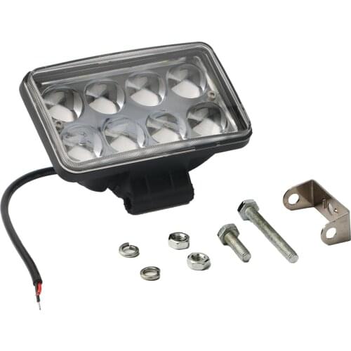 32W 8LED New Automatic Car Motorcycle Off-road Vehicle Driving Light Working Light 12V Vehicles Led Bar