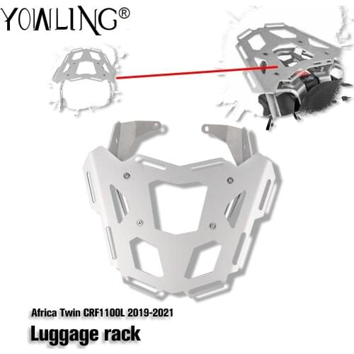 For Honda CRF 1100 L Africa Twin CRF1100L 2019 2020 2021 Motocycle Accessories Cargo Shelf Carrier Luggage Holder Bracket Rack
