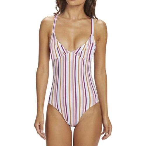 Bikini 2020 Sexy Women Swimwear Bikini Push Up Swimsuit Solid printed stripe Halter Bathing Suit Thong Biquini Bikini