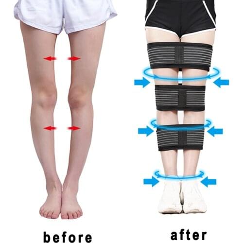 3pcs/set Effective O/X Type Leg Bowed Legs Knee Valgum Straightening Correction Band Posture Corrector Beauty Leg Band Belt EK