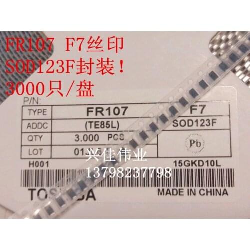 FR107 FR107W F7 SOD-123FL