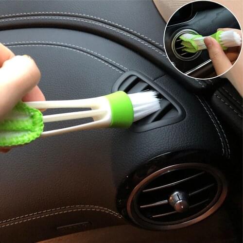 Car Repair Tools Car Washer Microfiber Car Cleaning Scrape for Air-condition Cleaner Computer Clean Tools Blinds Duster Car Care