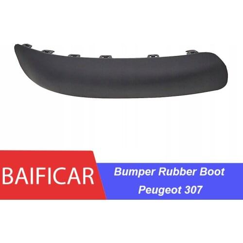 Baificar Brand New Rear Bumper Rubber Boot Anti-scratch Strip Decorative For Pegueot 307 Old Style