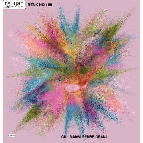 REYYAN SILK OYALIK WRITING (NEW QUALITY)-15347 - RENK-99