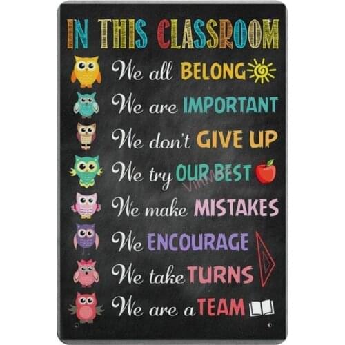 We are A Team Retro Metal Tin Sign Plaque Poster Wall Decor Art Shabby Chic Gift