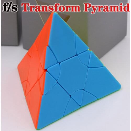 Magic cube puzzle fs limCube 2x2x2 Transform Pyramid tetrahedron triangle cube professional educational toy game puzzle cube