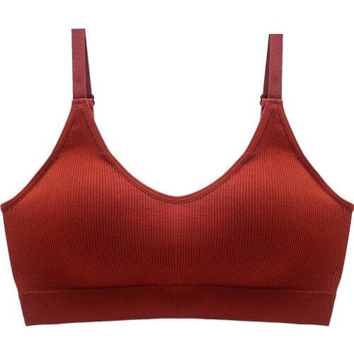 New Vest-style Thin Underwear sexy Lingerie Soft Bras Wrapped chest for Women Bralette Seamless Thread Girl Women Bras Lingerie
