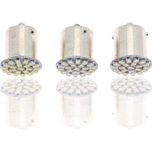 100pcs DC 24V22 SMD Led Bulbs 1156 BA15S P21W 1157 BAY15D P21/5W S25 Auto Indicator Reading Turn Signal Brake Lights car lights