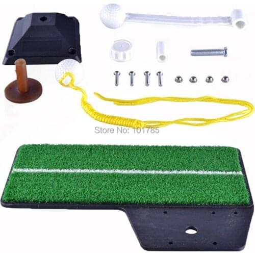 2020 new Trainers Golf Practice device durable Indoor Golf Swing mat Mini Outdoor Protable Golf swing trainer mat
