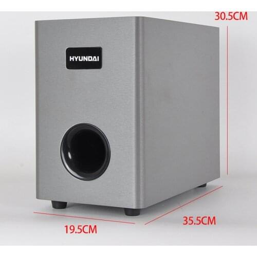 80W 6.5 Inch High Power Subwoofer B1 Home Theater 5.1 Active Subwoofer Speaker DIY Fever HiFi Overweight Subwoofer TV Speaker