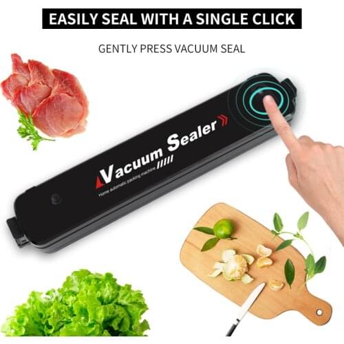 【Free 15 Bags】Food Vacuum Sealer Machine Wet and Dry Commercial Household Strong Suction Power Electric Auto for Food Storage