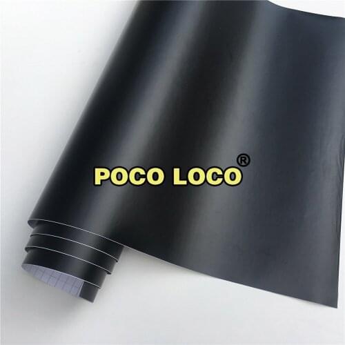 Black Matte Deep Black DIY Vinyl Universal Laptop Wrap Car Door Handle Wrap Matte Black Colored Protector Stickers