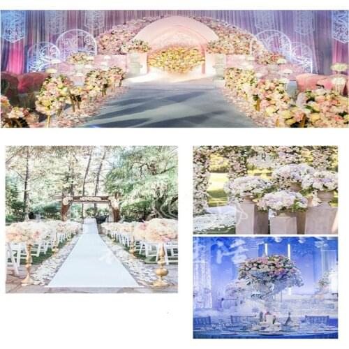 4 Sizes Silk artificial centerpieces flower ball DIY all kinds of flower heads wedding decor wall shop window table accessorie