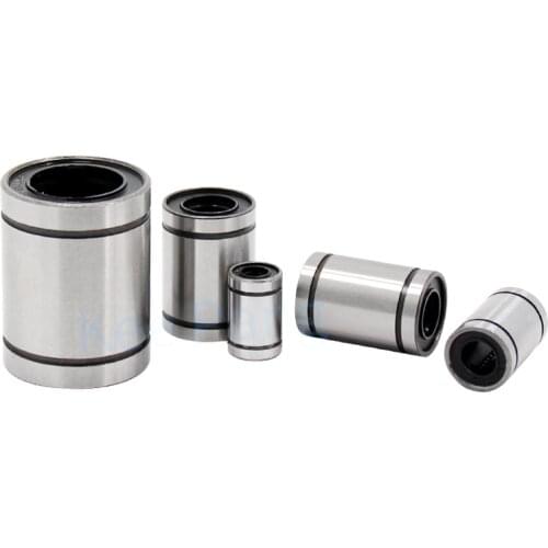 MEGA 5pcs Linear Ball Bearings LM12LUU LM10LUU LML6UU LM8UU LM10UU LM12UU LM20UU LMS8UU CNC Shaft Ball Bushings for 3D Printer
