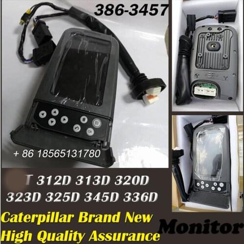 Monitor GP-Opeartor 3863457 CAT 312D 313D 320D 323D 324D 336D 345D 349D Caterpillar Excavator Cabin Display Screen 386-3457