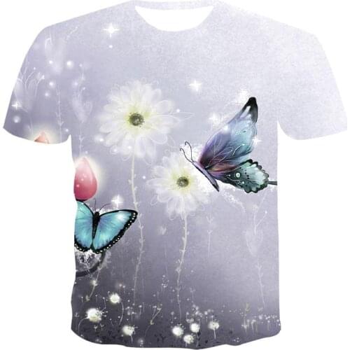 2020 new 3D print mens and womens T-shirt hip hop animal 3D print 3 print D print quick dry T-shirt xxs-6xl size