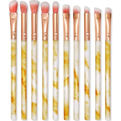 10-piece makeup brush tool set makeup powder eye shadow blush foundation mixed beauty makeup brush