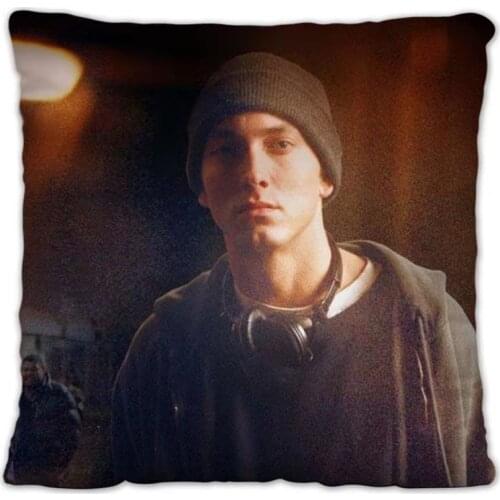 Ruffian Eminem Pillowcase Pretty Scholar Yu Lexuan Same Paragraph Star Photo Poster Cushion Cover Souvenir Home Decor Throw