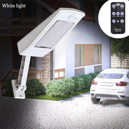 Outdoor Solar Ligh Solar Wall Lamp Waterproof PIR Motion Sensor Garden Light Solar Powered Sunlight Street Light SMD2835 66LED