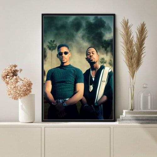 Bad Boys Movie Poster Canvas Print W Movie Poster Canvas Print Wall Painting Home Decoration ( No Frame )