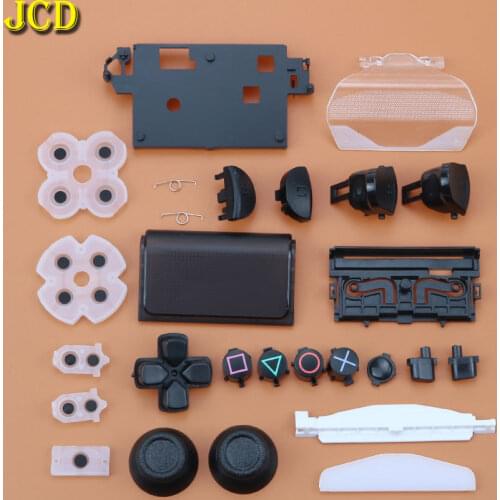 JCD Full Set Joysticks Dpad R1 L1 R2 L2 Direction Key ABXY Buttons JDS 040 JDS-040 For Sony PS4 Pro Slim Controller