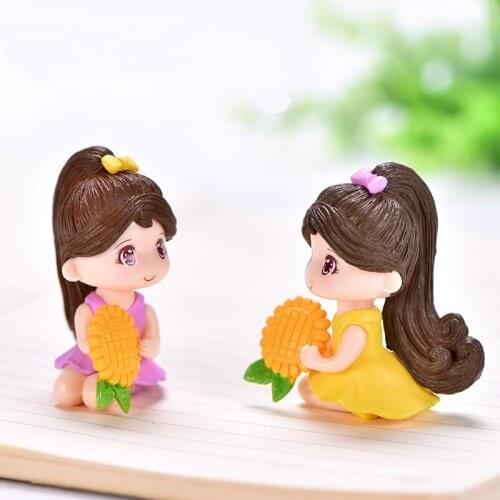 Garden Mushroom Resin Home Fairy Miniatures Figurine for Decorations Figures Horse Accessories Miniature Animal Figure Figurines