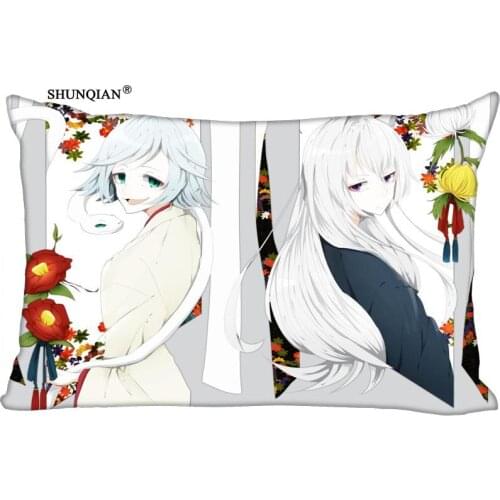 Kamisama Kiss Printed Rectangular Silk Pillowcase Two Sides Custom your image 35x45cm,30x60cm,40x60cm,45x75cm,50x75cm
