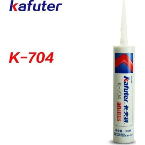 Kafuter 300ml K-704 silicone sealant electronic special glue one-component room temperature curing silicone rubber white