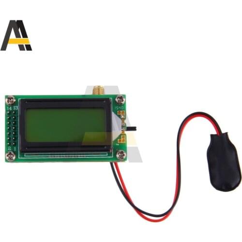 High Accuracy DC 9-12V 1-500MHz Frequency Counter Tester RF Meter Module Measurement Module LCD Display with Backlight DIY Kit