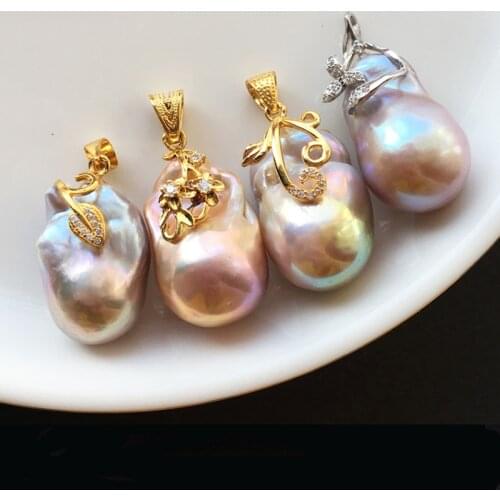 3A Irregular shape big size 15mm-16mm new style loose baroque freshwater pearl for EarringsEarrings