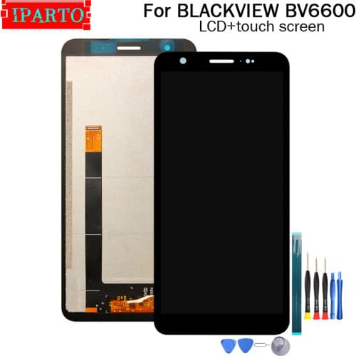 5.7inch BLACKVIEW BV6600 LCD Display+Touch Screen Digitizer Assembly 100%Original LCD+Touch Digitizer for BLACKVIEW BV6600+Tools