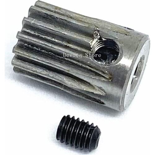 1 Piece 0.5M 14T / 15T / 16T 3mm 3.0 Metal gear 40cr motor diy M3 H7 straight gear