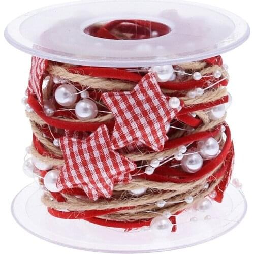 2020 High popular handmade christmas ribbon ribbons for crafts christmas decor ,DIY ribbon