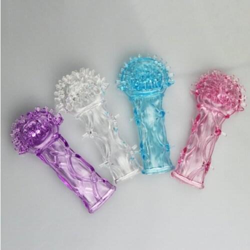 4pcs Finger Flirting Massager vibrator Ring handjob clit Female Masturbation Vagina Stimulation Adult Sex Toys Product For Women