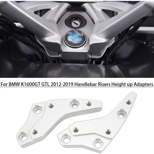 Handlebar Risers 18MM Height up Adapters Aluminum For BMW K1600GT K1600GTL K1600 K 1600GT GTL 2012-2019 Motorcycle Extension Kit