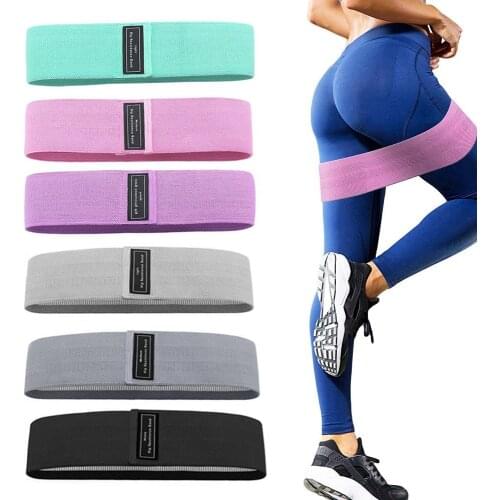 Resistance Bands Fitness Loop Bands Anti-slip Squats Expander Strength Rubber Bands Yoga Gym Home Training Braided Elastic Band