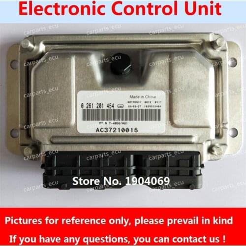 Engine Computer Board 0261201454 AC37210015 M7.9.7 ECU F01R00D264 F01RB0D264 6390E4-3602100/0261201565 For Changhe Furuida Car