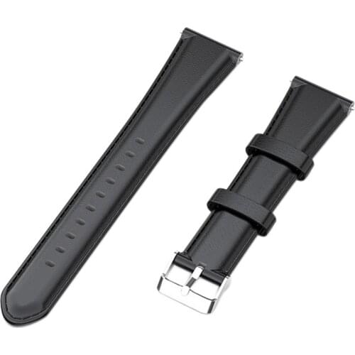 Leather Watch Band Strap for Huami Amazfit GTR 47mm Amazfit Pace Replacement Wrist Strap