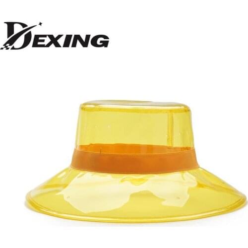 Summer Anti-ultraviolet Fashion Sun Hat Korean Version of PVC Fisherman Hat Casual Wild Simple Summer Hat for Women