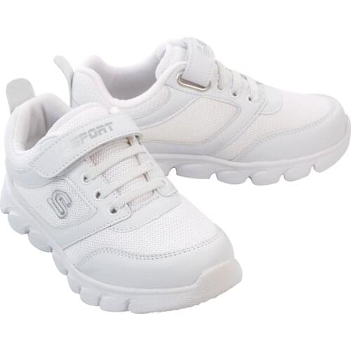 Seasonless Sports Shoes Soft Bottom Non Slip Comfortable Kids Artificial Leather Sport Boys Sports Shoes 31 35 Number