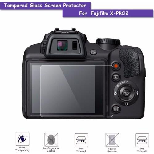 9H Hardness Premium Tempered Glass LCD Screen Protector Shield Film For Camera Fuji Fujifilm X-PRO2 Accessories