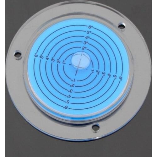High Quality QASE Universal Spirit Level Bubble Round Bubble Level 360 Degree Measuring 100*75*14mm