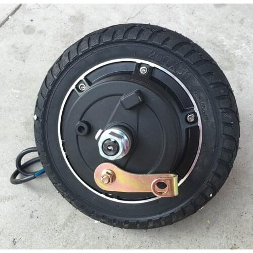 8 Inch Wheel Scooter Motorcycle Scooter Motor Assembly Trolley Motor Accessories 24V36v48V350W