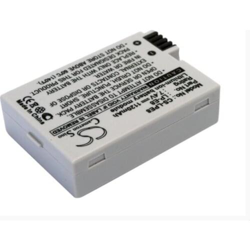Cameron Sino 1120mAh battery for CANON EF-S EOS 550D 600D 650D 700D Kiss X4 Kiss X5 Kiss X6i Rebel T2i Rebel T3i Rebel T4i