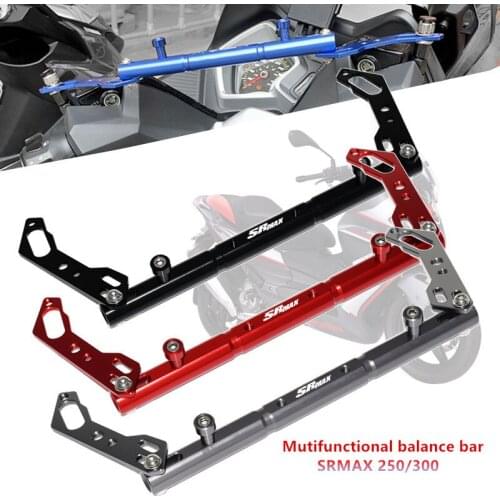 Motorcycle Accessories CNC Aluminum Mutifunctional Cross Bar GPS Phone Holder For Aprilia SRMAX 250 300 srmax300 srmax250
