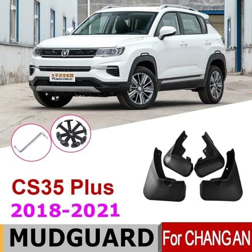 Car Fender For For Changan CS35 Plus 2020-2018 Mudguard Car Fender Mud Guard Splash Flap Mudguards Accessories 2019