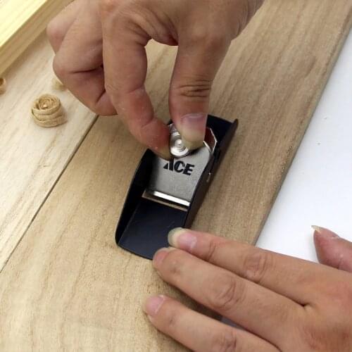 Woodworking Mini Wood Trimming Plane Hand Planer Carpenter Tools Cutting Edge Sharpening Woodcraft